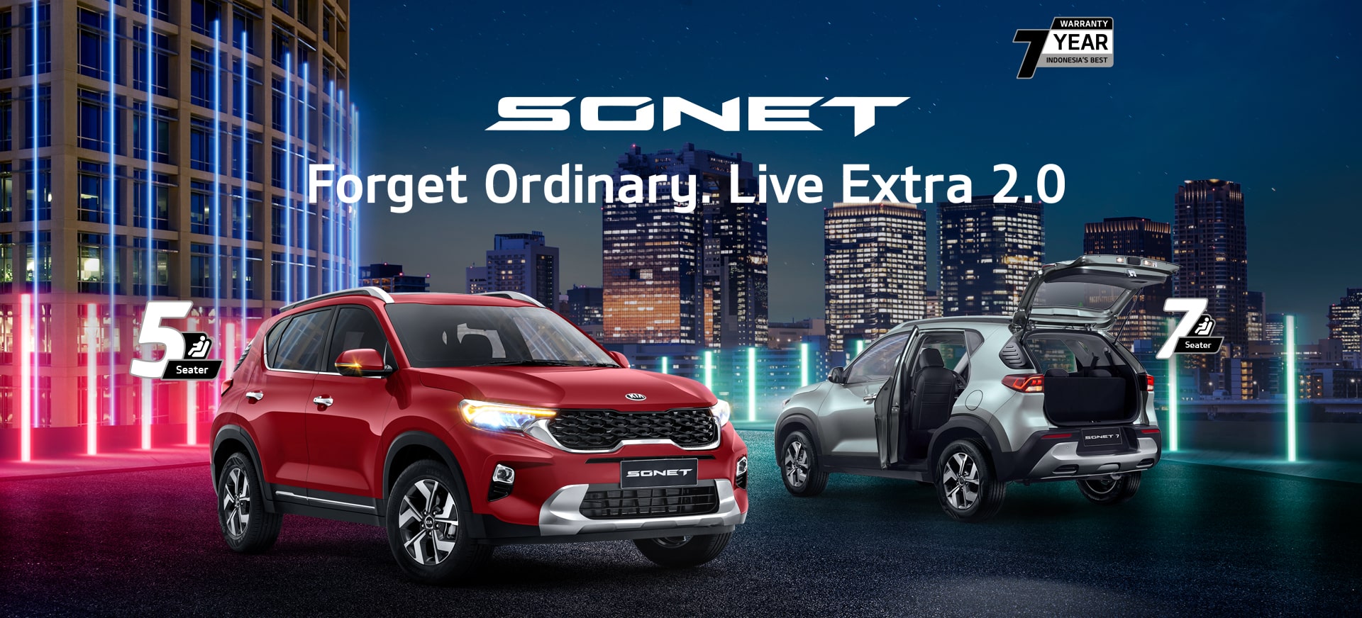 Kia Sonet 7s Has Arrive
